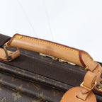 Louis Vuitton Monogram Satellite 53 Leather Boston Bag Tote Carrie — view 2