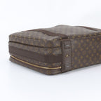 Louis Vuitton Monogram Satellite 53 Leather Boston Bag Tote Carrie — view 5