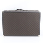 Gucci GG Nylon Leather Trunk Hard Case Boston Bag Brown — view 3
