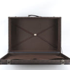 Gucci GG Nylon Leather Trunk Hard Case Boston Bag Brown — view 8