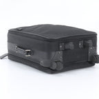 Prada Tessuto Nylon Saffiano Leather Suitcase Carry Case Bag — view 6