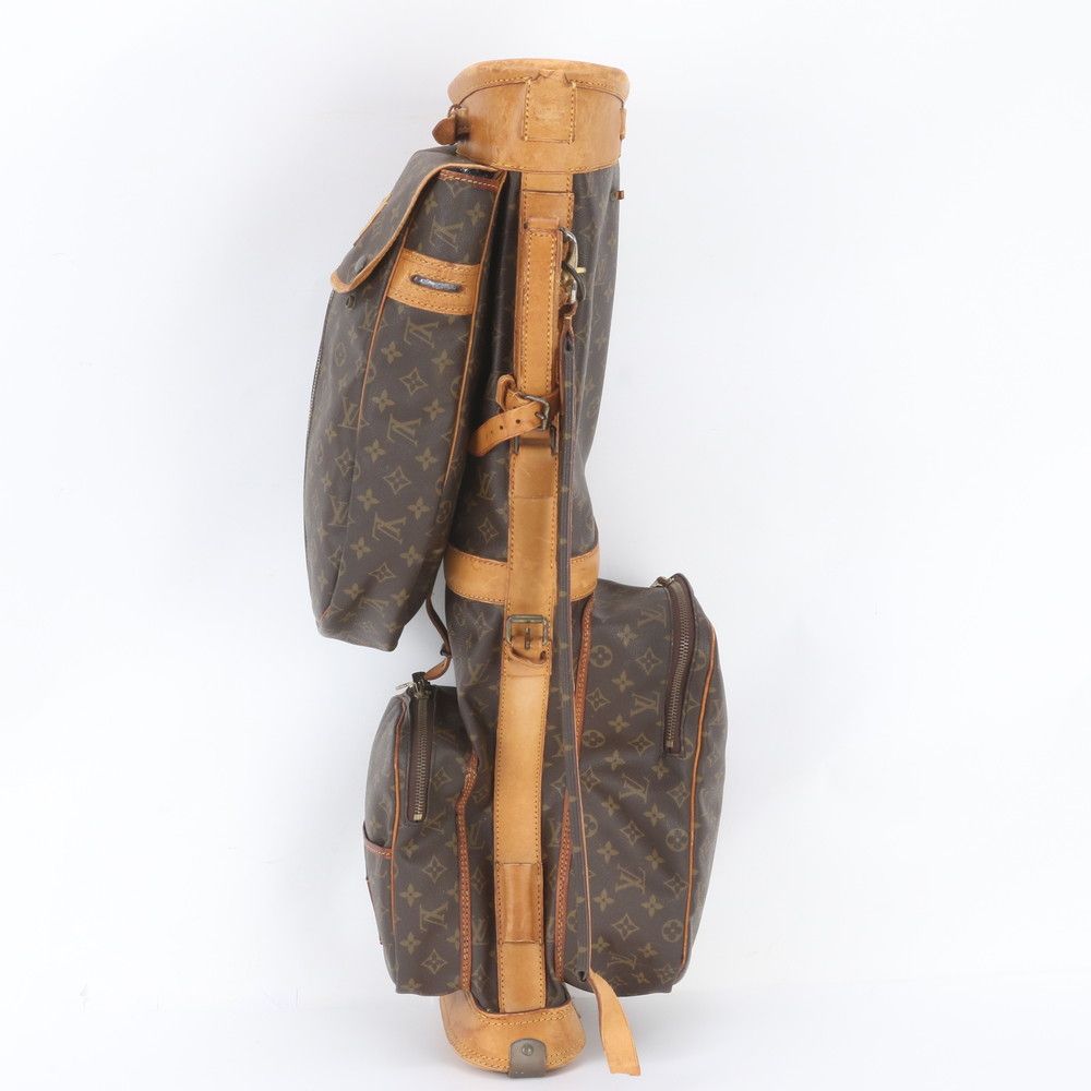 Louis Vuitton Monogram Sac Golf Leather Caddy Bag Sports — view 4