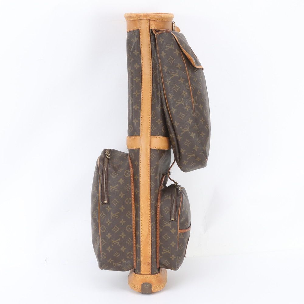 Louis Vuitton Monogram Sac Golf Leather Caddy Bag Sports — view 3