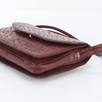 Loewe Vintage Ostrich Leather Shoulder Bag — view 4