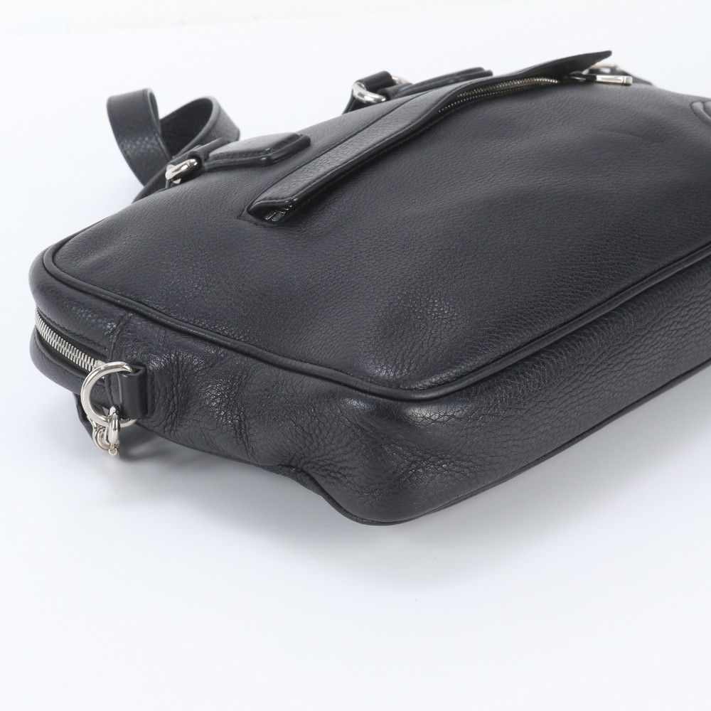 Gucci Interlocking G Leather 2-Way Business Bag Crossbody Document Bag — view 6