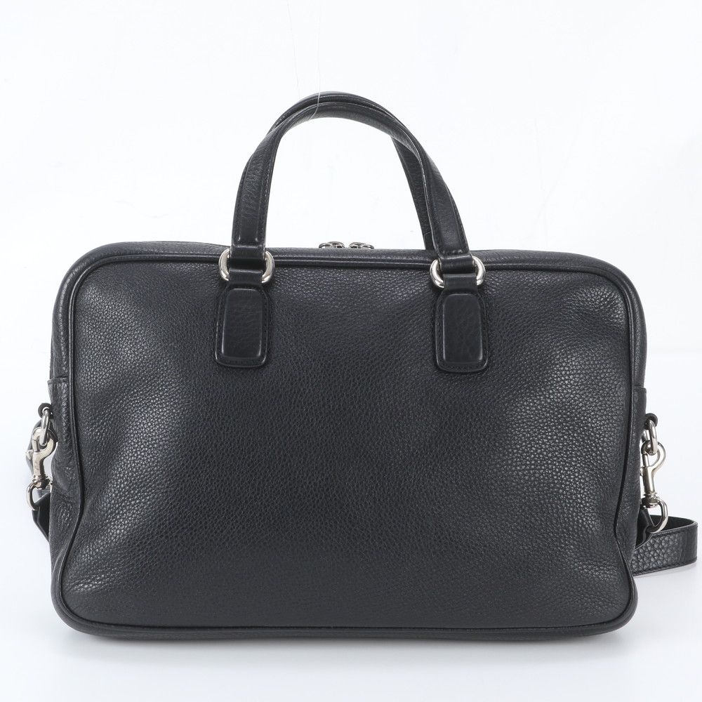Gucci Interlocking G Leather 2-Way Business Bag Crossbody Document Bag — view 4