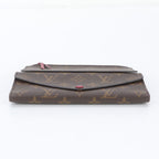 Louis Vuitton Monogram Portefeuille Josephine Fuchsia Wallet Trifold — view 6