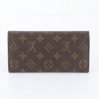Louis Vuitton Monogram Portefeuille Josephine Fuchsia Wallet Trifold — view 3