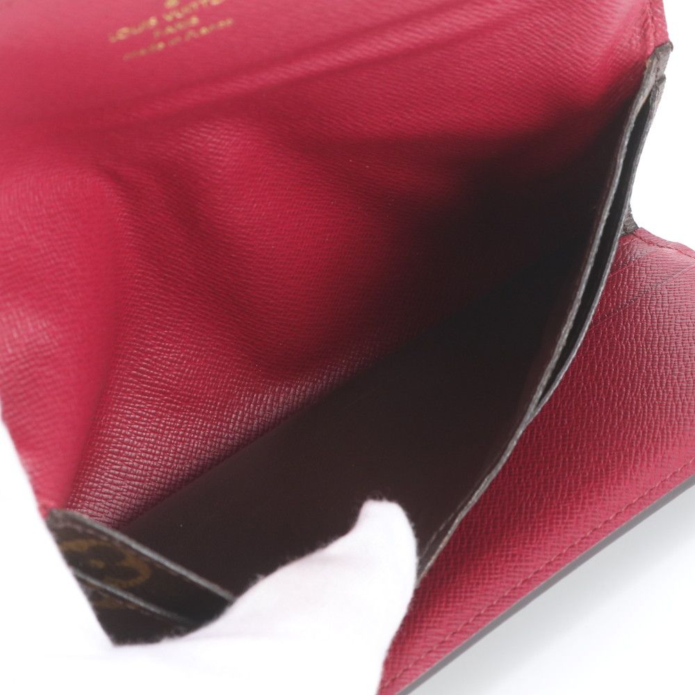 Louis Vuitton Monogram Portefeuille Josephine Fuchsia Wallet Trifold — view 8