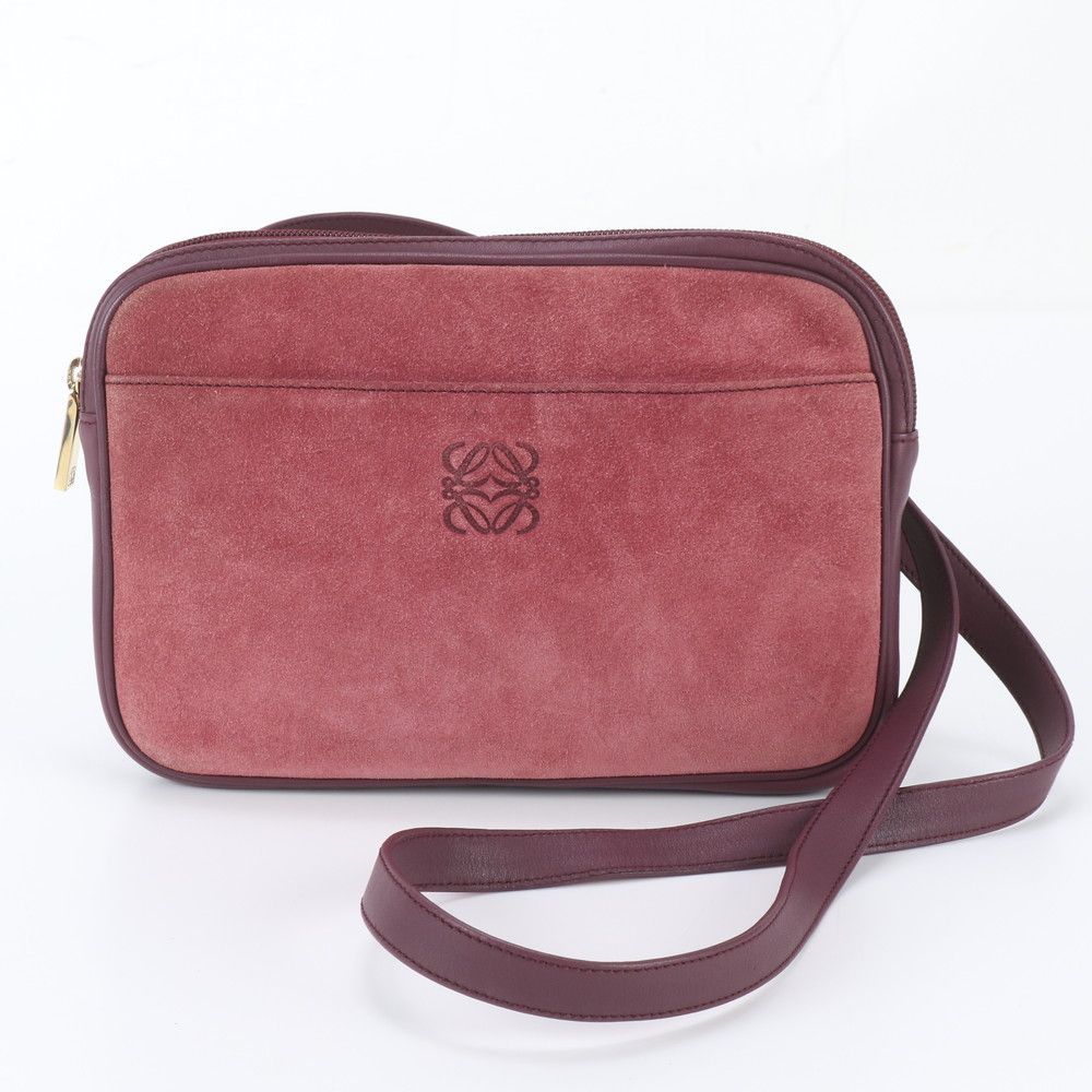 Loewe Anagram Leather Shoulder Bag