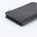 Louis Vuitton Taiga Porte Monnaie Jour Leather Coin Purse Zip Around — view 4