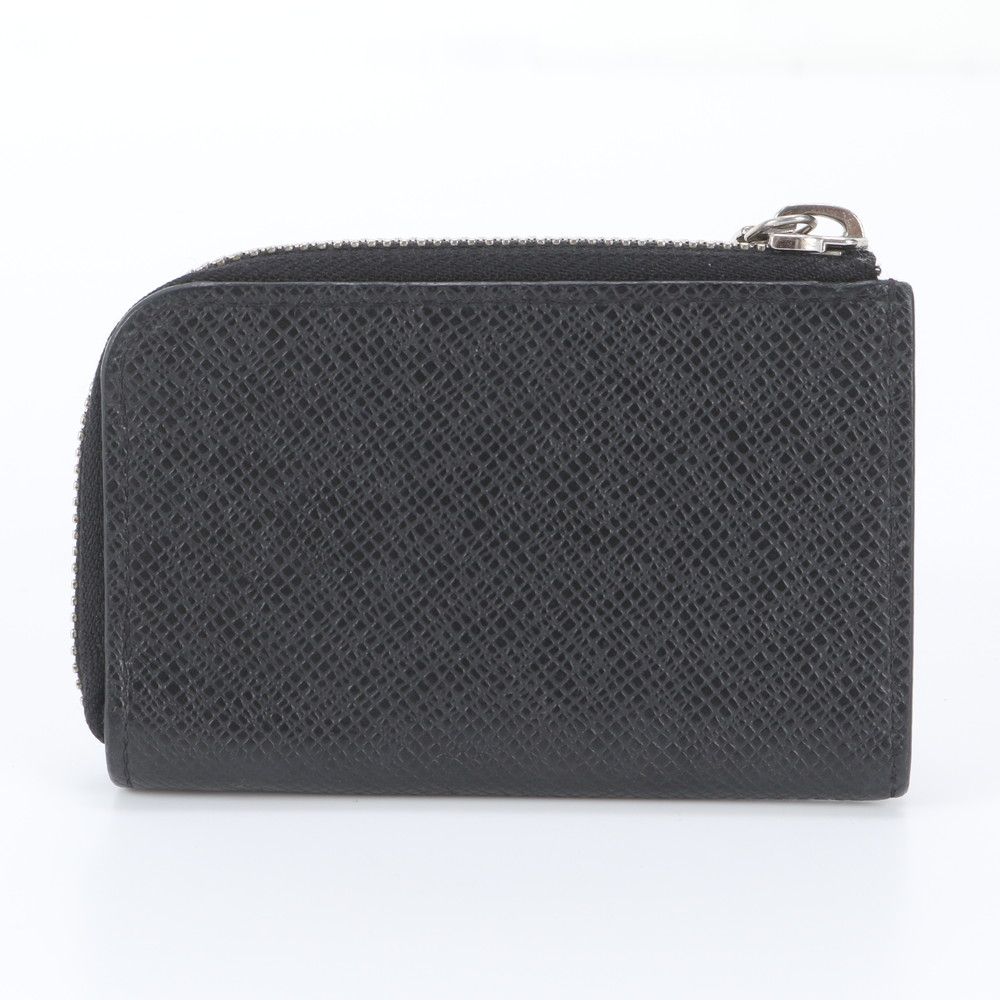 Louis Vuitton Taiga Porte Monnaie Jour Leather Coin Purse Zip Around — view 2