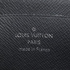 Louis Vuitton Taiga Porte Monnaie Jour Leather Coin Purse Zip Around — view 7
