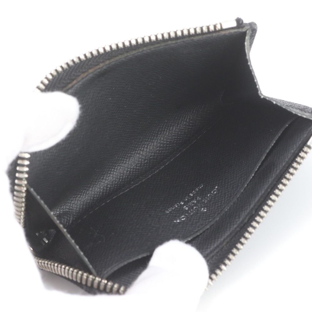 Louis Vuitton Taiga Porte Monnaie Jour Leather Coin Purse Zip Around — view 6