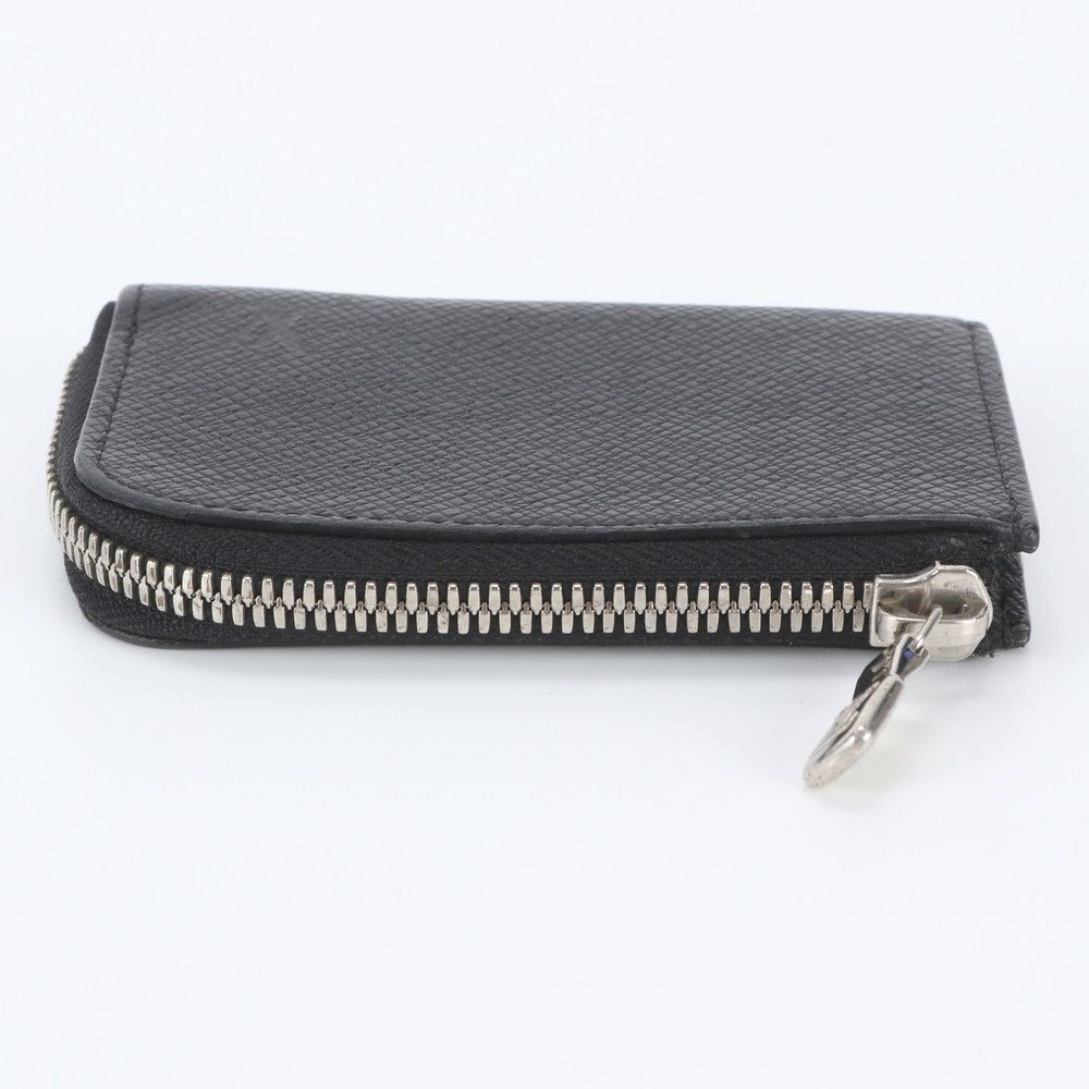 Louis Vuitton Taiga Porte Monnaie Jour Leather Coin Purse Zip Around — view 5