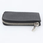 Louis Vuitton Taiga Porte Monnaie Jour Leather Coin Purse Zip Around — view 5