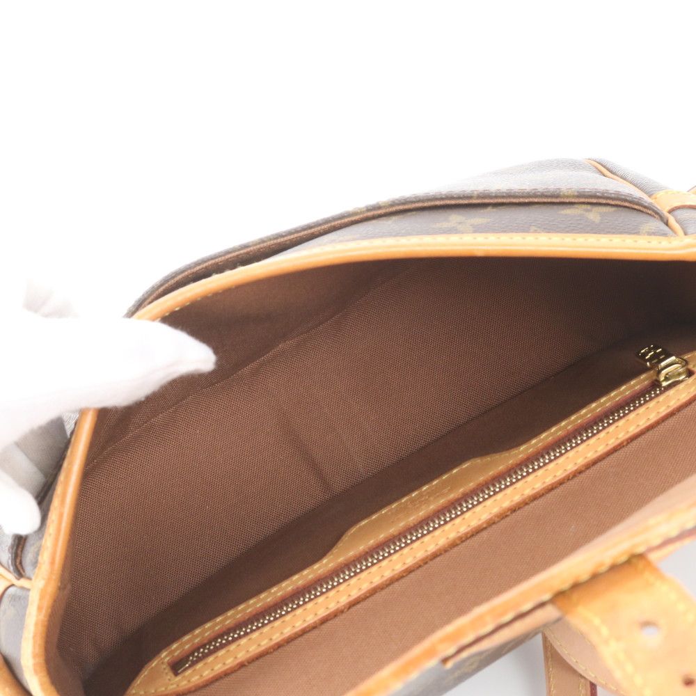 Louis Vuitton Monogram Solonge Leather Shoulder Bag — view 7