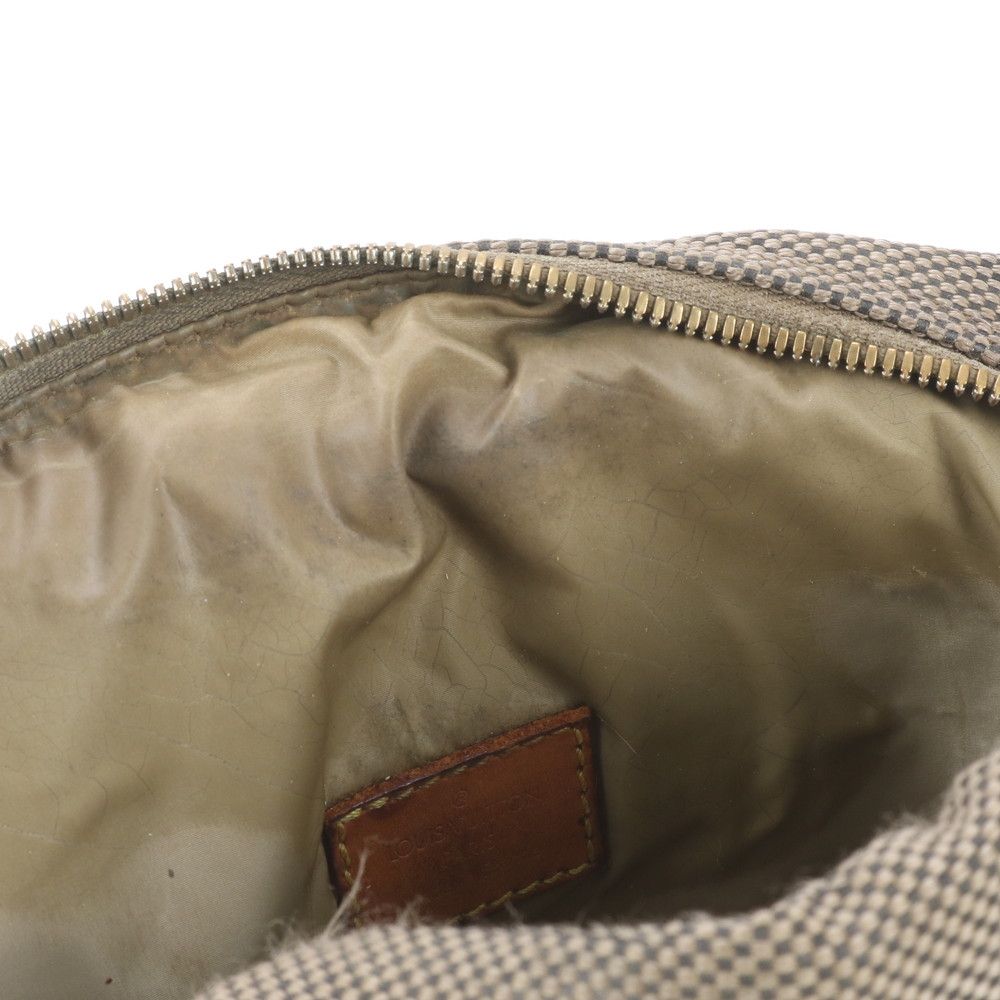 Louis Vuitton Damier Geant Citadin Leather Shoulder Bag Crossbody Messenger — view 8