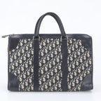 Dior Vintage Trotter Leather Boston Bag