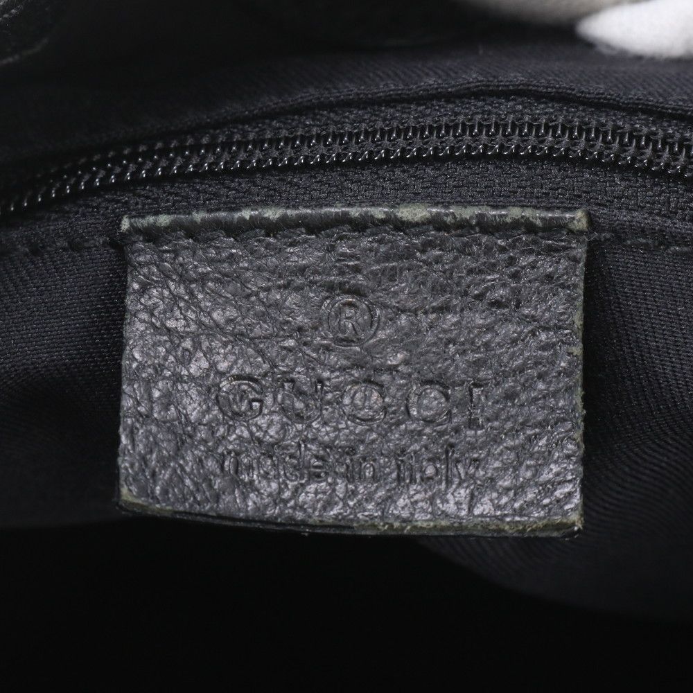 Gucci GG Canvas Leather Tote Bag Shoulder — view 8