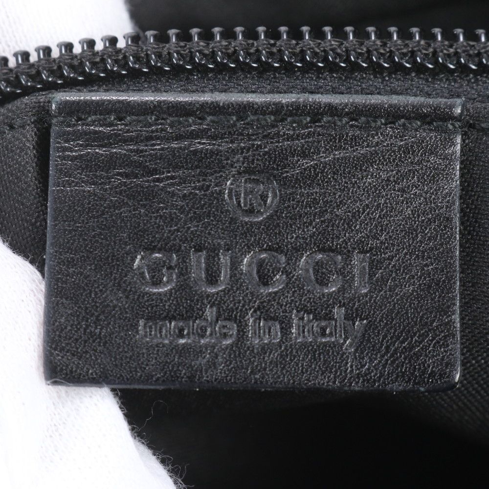 Gucci GG Canvas Leather Tote Bag Shoulder — view 8