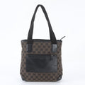 Gucci GG Canvas Leather Tote Bag Shoulder