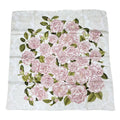 Chanel Camellia Floral Silk Scarf Large Ivory