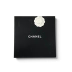 Chanel Hat Black White CC Logo Knit Hat — view 8