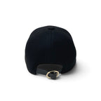 Chanel Cap Hat Black Gold CC Logo — view 4
