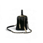 Chanel Trendy CC Shoulder Bag Black Gold Quilted CC Logo Chain 2-Way — view 2