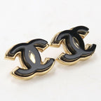 Chanel CC Logo Earrings Metal