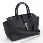 Saint Laurent Downtown Baby 2-Way Tote Bag Calfskin