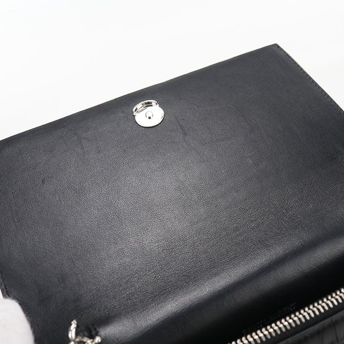 Saint Laurent Tassel Kate Chain Wallet Embossed Calfskin Shoulder Bag — view 5