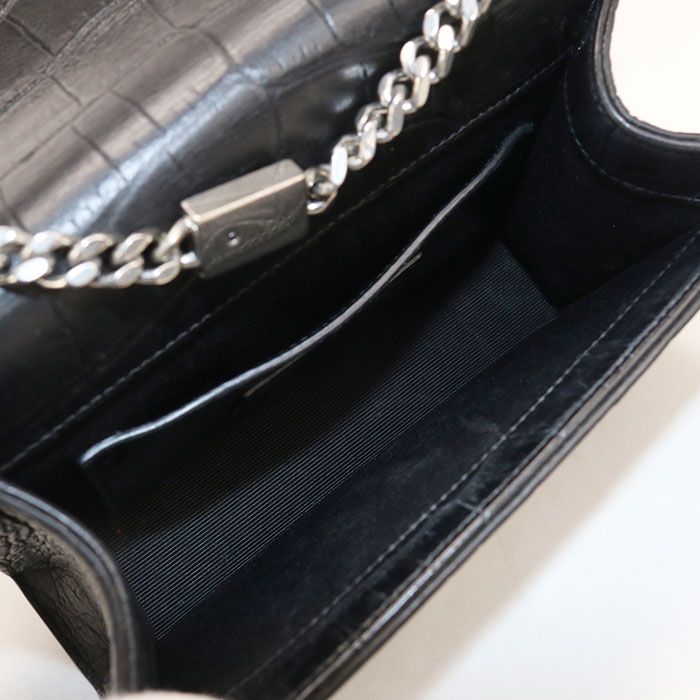 Saint Laurent Tassel Chain Kate Shoulder Bag Embossed Calfskin — view 3