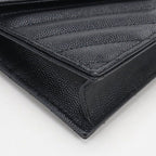Saint Laurent Envelope Cassandra Chain Wallet Calfskin Shoulder Bag — view 6