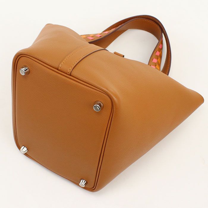 Hermes Picotin Lock PM Tresage Handbag Epsom — view 2