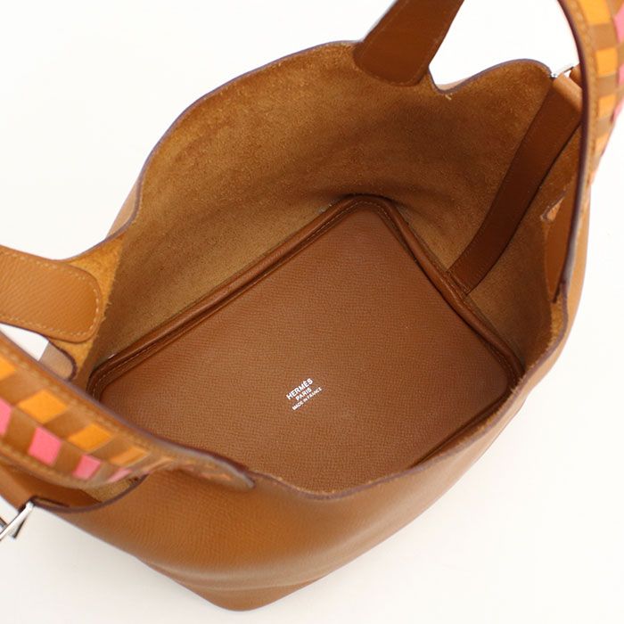 Hermes Picotin Lock PM Tresage Handbag Epsom — view 3