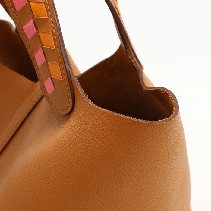 Hermes Picotin Lock PM Tresage Handbag Epsom — view 4