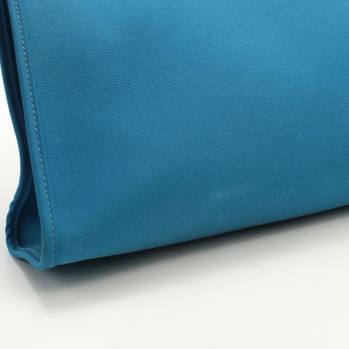 Hermes Herbag Zip PM Handbag Toile Officier Blue Dogalis — view 6