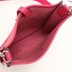 Hermes Evelyne TPM Crossbody Shoulder Bag Taurillon Clemence Framboise — view 3