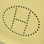 Hermes Evelyne TPM Crossbody Shoulder Bag Taurillon Clemence Jauneupsan — view 4