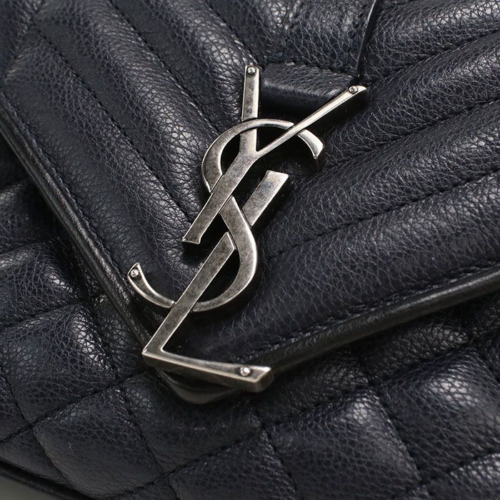 Saint Laurent Classic Small Satchel Shoulder Bag Calfskin — view 4