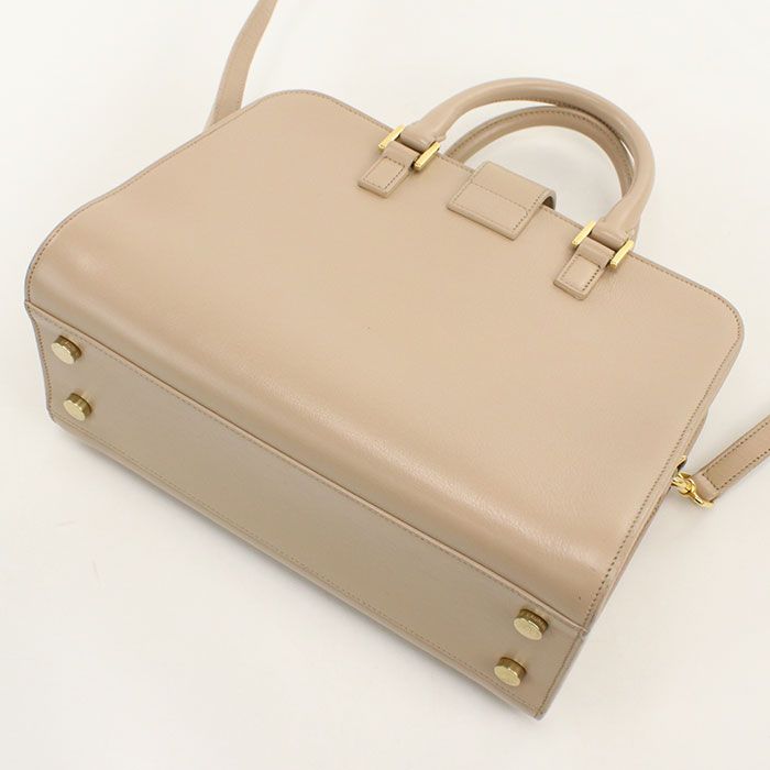 Saint Laurent Baby Cabas 2-Way Handbag Calfskin — view 2