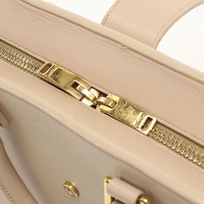 Saint Laurent Baby Cabas 2-Way Handbag Calfskin — view 8