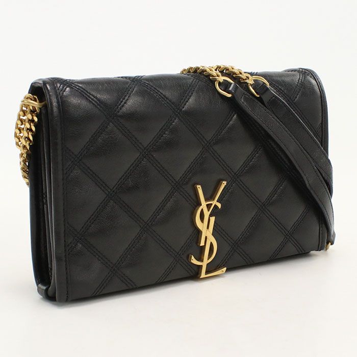 Saint Laurent Chain Shoulder Bag Leather