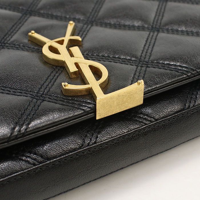 Saint Laurent Chain Shoulder Bag Leather — view 5