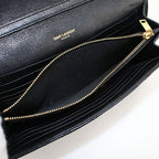 Saint Laurent Chain Shoulder Bag Leather — view 4