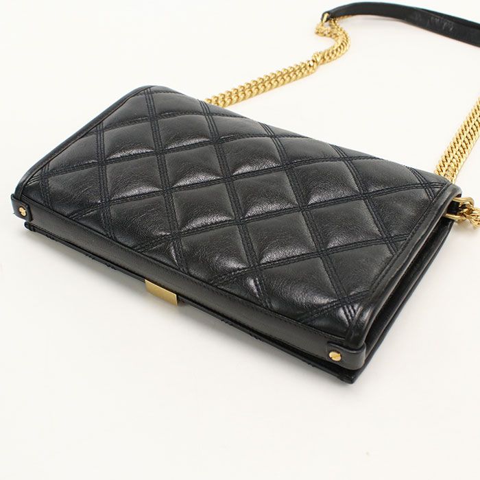 Saint Laurent Chain Shoulder Bag Leather — view 2