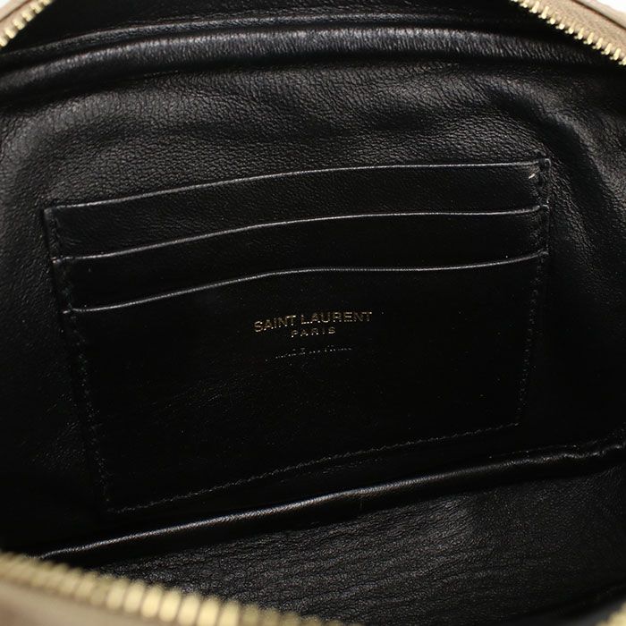 Saint Laurent Chain Lou Shoulder Bag Leather — view 5
