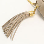 Saint Laurent Chain Lou Shoulder Bag Leather — view 6